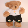 This teddy bear is one of our most popular bears.  Suitable for any occassion, birthday, anniversary, valentine, fathers day, mothers day, friendship, thank you, christening.  This bear measures 47cm in height, has a kind face and has soft brown sugar colour fur.  This teddy bear will give the birthday recipient many years of joy and memories.  A great bear at a great price, dont miss out!