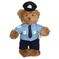Here we have Caramel bear in his official officer uniform. He will protect you at all costs.