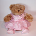 Looking for a great Birthday Gift Idea?  This Birthday Ballet Teddy Bear will bring a smile to the face of the Birthday girl.  You may further customise this gift by choosing an alternative teddy bear from our extensive range of teddy bears and animals on this website.
This Birthday Gift will be delivered in a box with pretty tissue paper and some small pink and white balloons.