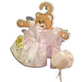 This pretty ballerina dress with sequence on the skirt and cute ribbon lace ballet pumps makes a delightful gift for the birthday bear, congratulation bear, get well bear, or just because 'we are good friends' bear.
**This outfit will fit all 38/39cm teddy bears including Build-a-Bear and Bear Factory teddy bears.