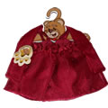 Another fantastic party dress - which one to choose! This dress also has ribbons and bows throughout - suitable for debs, graduations, birthdays or any occassion .
**This outfit will fit all 38/39cm teddy bears including Build-a-Bear and Bear Factory teddy bears.