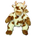 No teddy collection would be complete without this loveable brown and white cow.