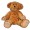 Suzi is our smaller jointed bear.  Her rust coloured fur and stitched paws give her an antiquated appearance and she is very similar to the teddies made in the early 1900’s.  She is petite in size